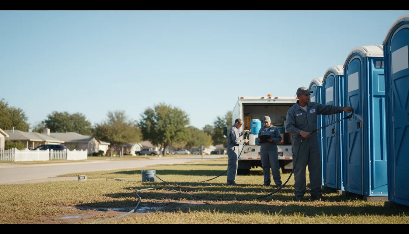 Long-Term Portable Toilet Rental in Tallmadge, OH near me